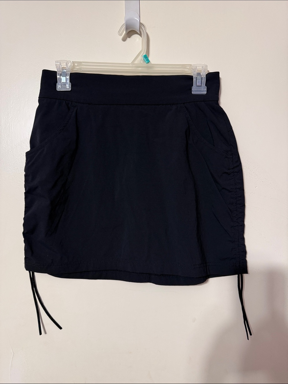 Columbia Black Athletic Skirt with Drawstrings